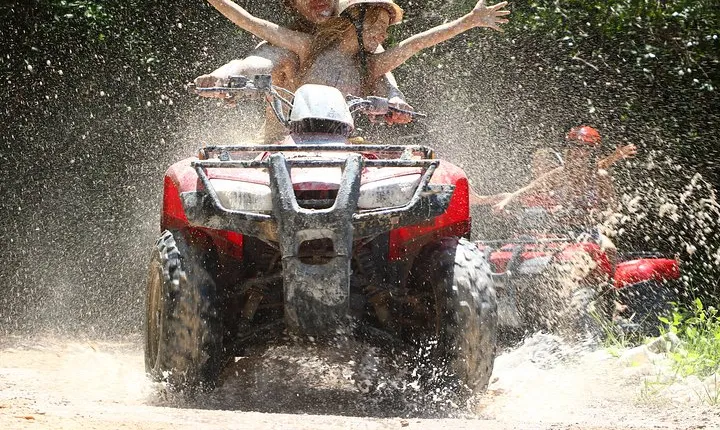 Outdoor Combo Tour: ATV with Waverunner or Speedboat from Cancun and RivieraMaya