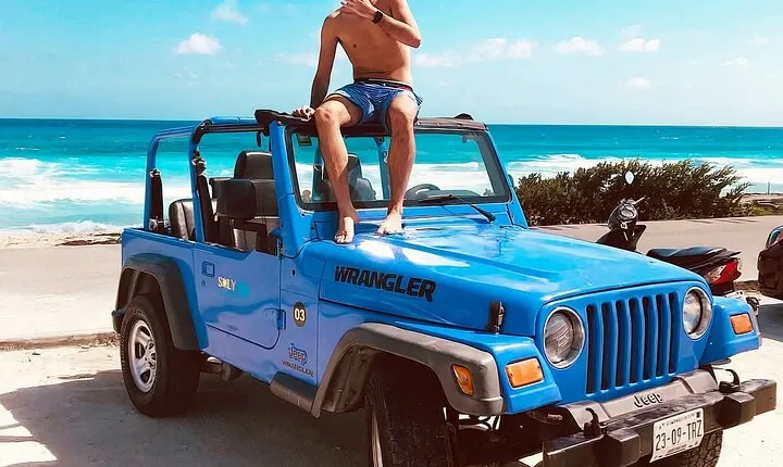 Jeep Journey Island Tour, Snorkeling, Tequila in Cozumel