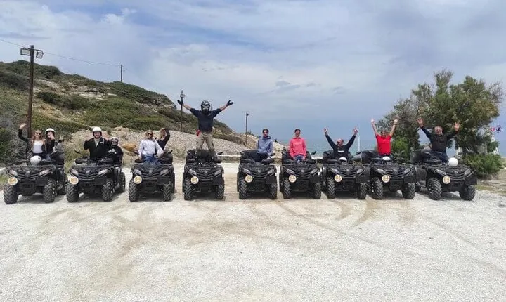 Quad Safari in Malia free pick up and drop off
