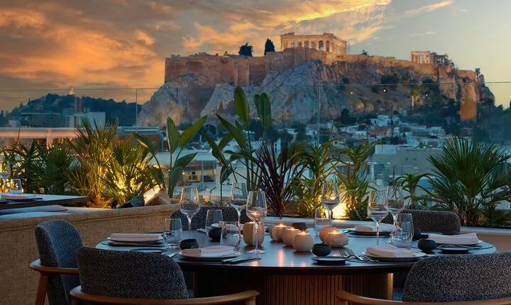 Taste of Athens: Private Rooftop Dinner with Stunning City Views