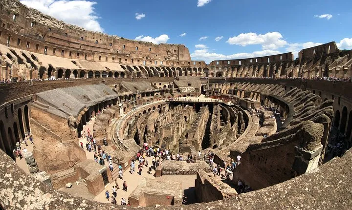 Colosseum Gladiator Arena Floor With Palatine Hill and Roman Forum Tours