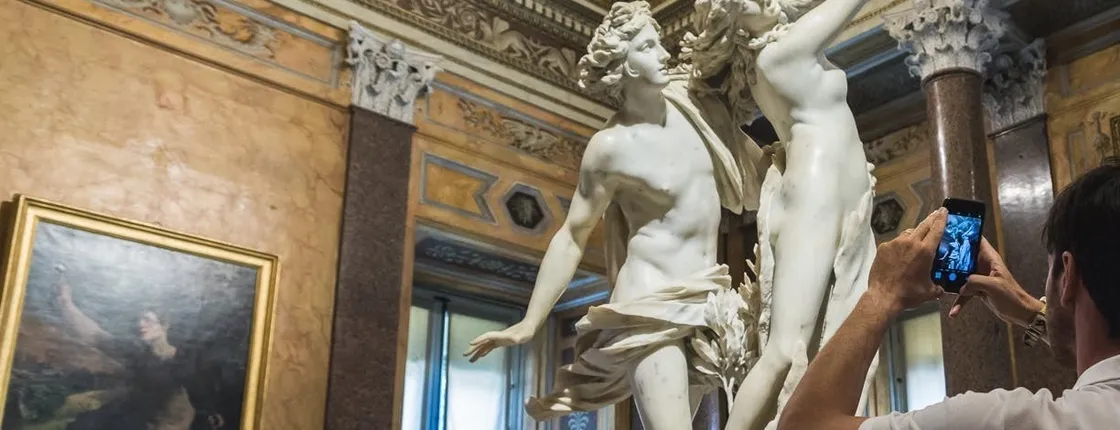 Guided tour of Galleria Borghese and of Villa Borghese gardens