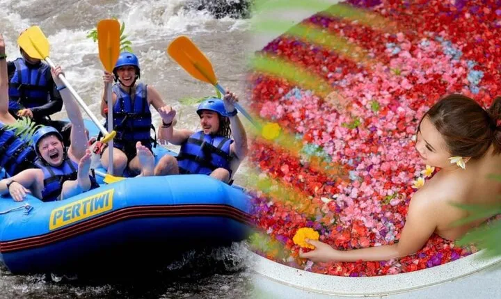 BALI White Water Rafting with Bali Luxury Spa PACKAGE