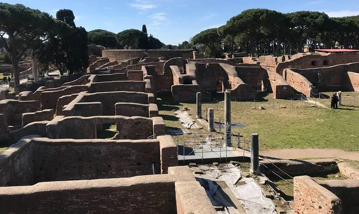 Private tour of Ostia, the ancient city harbor, by van with a PhD archaeologist