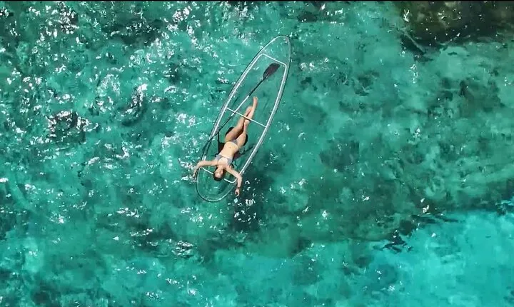 Clear Kayak Paddle Tour at Sand Harbor