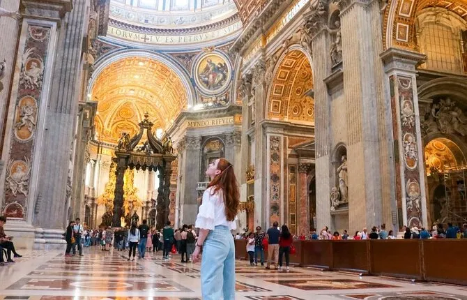 2-in-1 Vatican Museum Ticket & St. Peter's Dome Climb