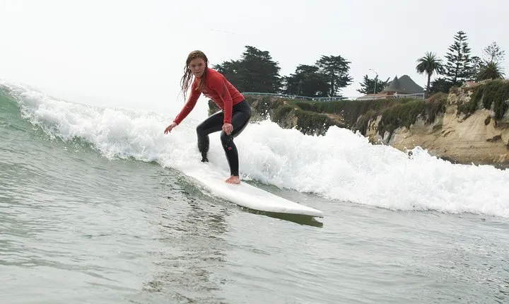 Beginner Surf Lesson in Santa Cruz