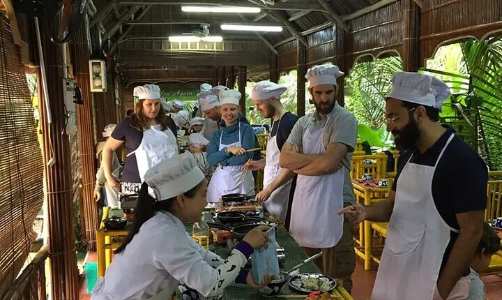 Private Hue Cooking Class at Thanh Toan Village Countryside