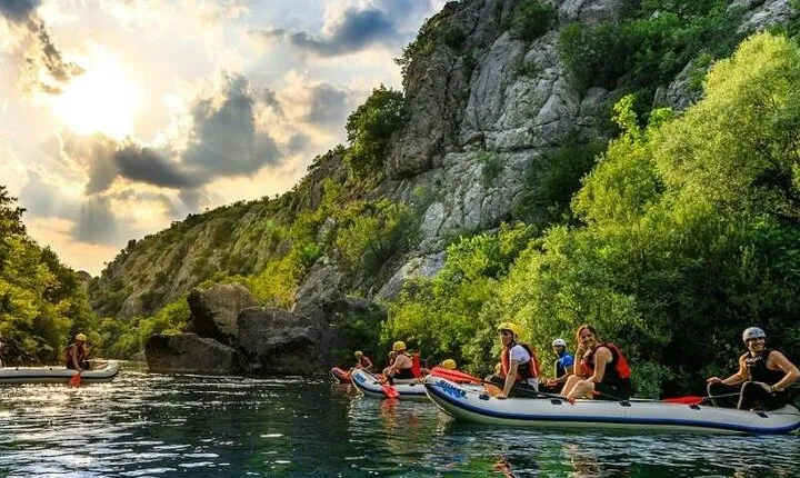 Rafting, Zipline and ATV Adventure from Antalya