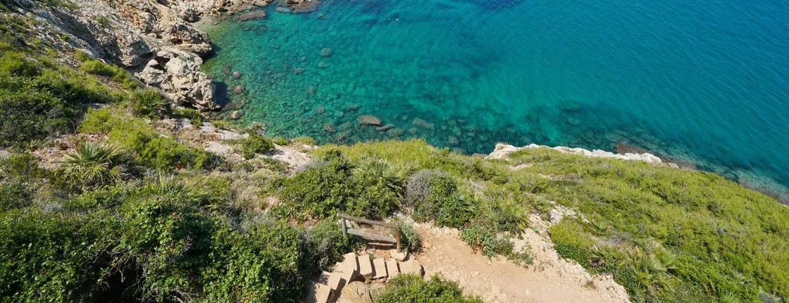 Sailing trip to Cova Tallada and Cabo de San Antonio Marine Reserve