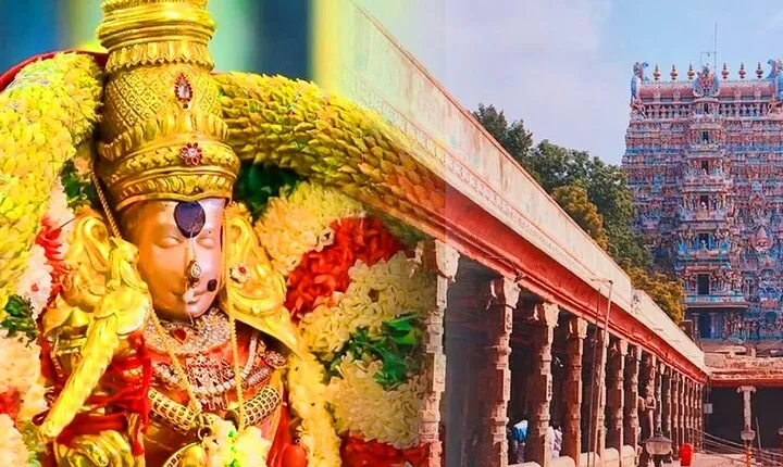 Night Ceremony in Madurai Meenakshi Amman Temple