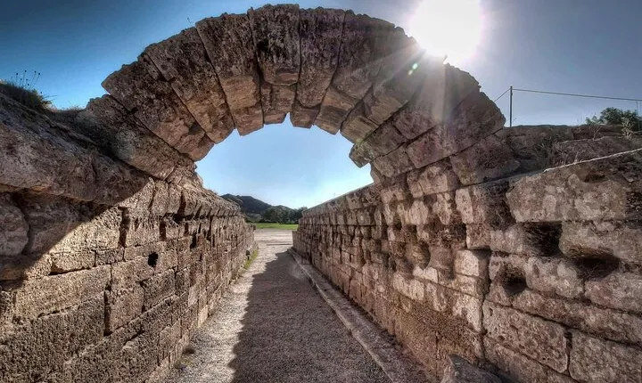 Olympic Games in ancient Olympia + swimming