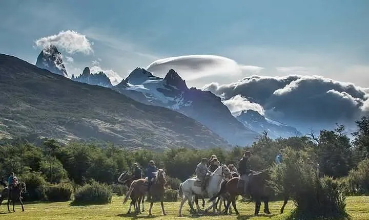 Horseback riding en Estancia Bonanza