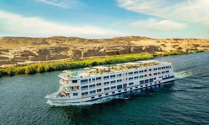 5-Day Nile Cruise from Luxor to Aswan with Hot air Balloon