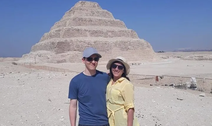 Private Guided Day Tour in Giza Saqqara and the Egyptian Museum Including a Camel Ride from Cairo