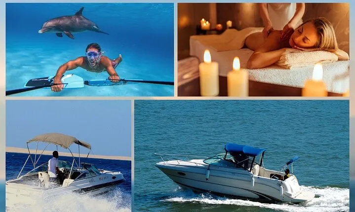 Private Speedboat with Cleopatra Massage & Transfer-Hurghada.