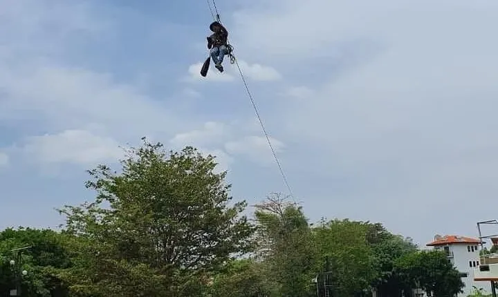 Zip Lining in Colombo