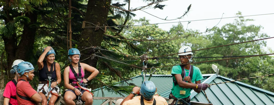 St Lucia Rainforest - Tranopy Adrenaline Ultimate Three