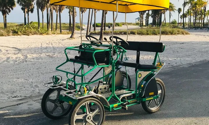 Single Quadricycle Rental at Crandon Park