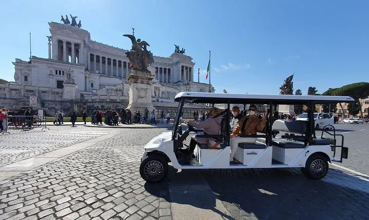 Rome Highlights by Golf Cart: Private Tour