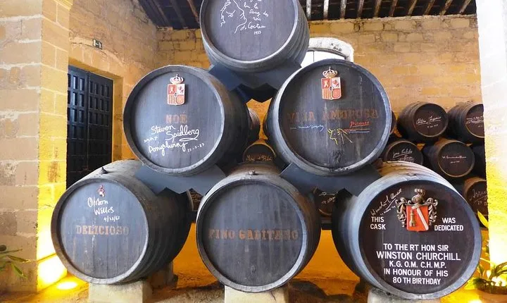 Private Jerez Winery and Jerez Brandy Experience from Seville Hotel pick up