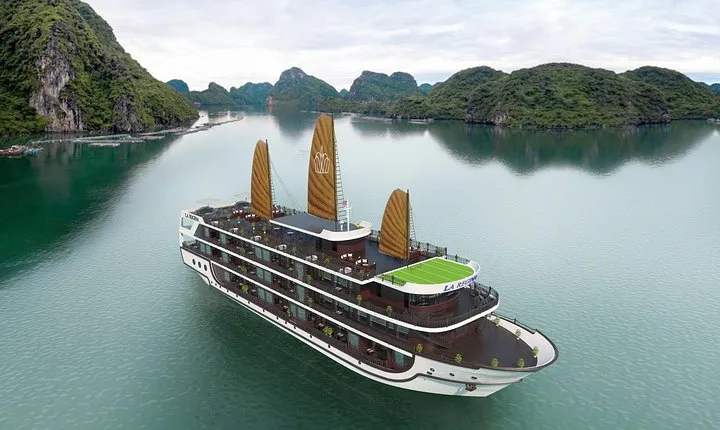 2D1N HaLong - LanHa Bay 5star (Bancony Cabin,Meals,Cave,Kayaking)