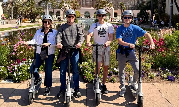 Balboa Park Electric Scooter Tour with Pictures