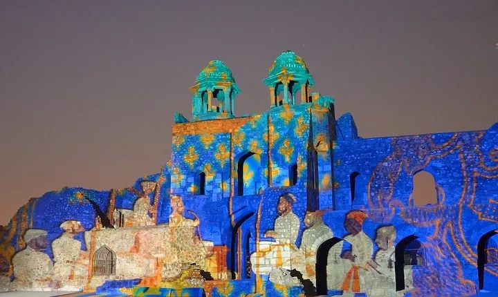 Delhi's Formidable History - A Light and Sound Show at Purana Quila