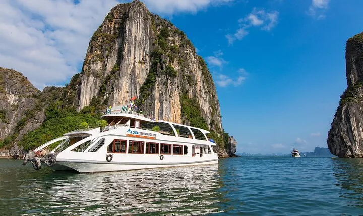 Alova Premium Cruise Halong Bay Day Tour Mid-range Cruise Option