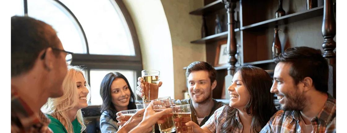 3-hour beer walking tour with dinner in Prague