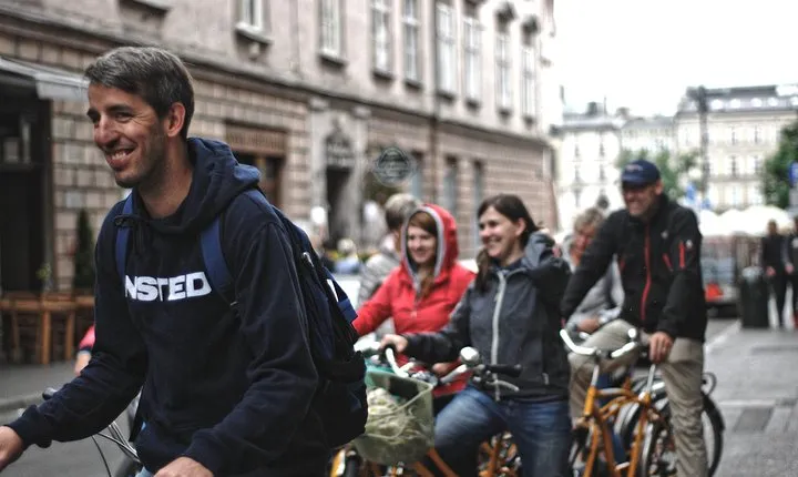 Sightseeing Bike Tour of Krakow