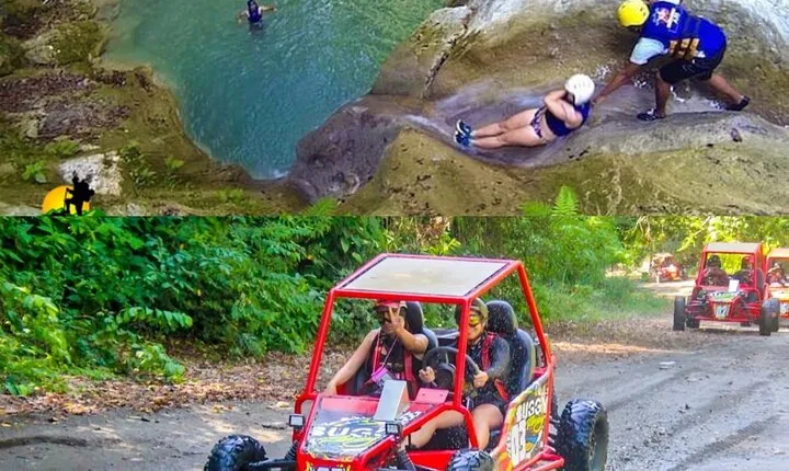 Jump Through the Waterfalls in Puerto Plata plus Buggies & Lunch