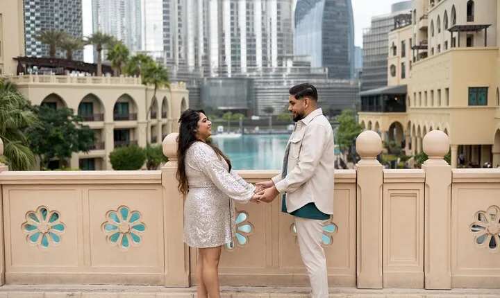 Dubai Proposal Photoshoot