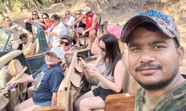 Ranthambore Tiger Safari Private Same Day Trip from Jaipur