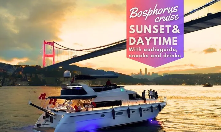 Istanbul: Small-Group Yacht Cruise with Snacks, Sunset or Daytime