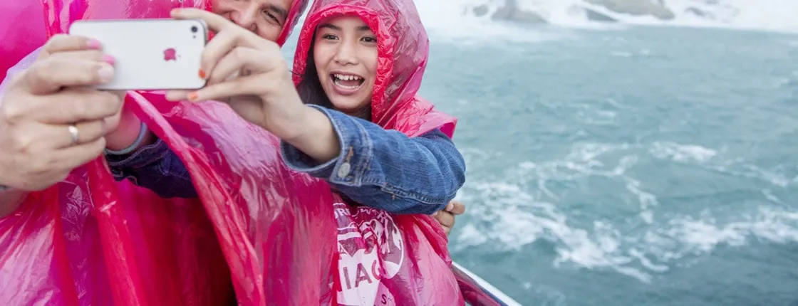 Niagara Falls cruise and "Journey Behind the Falls" experience