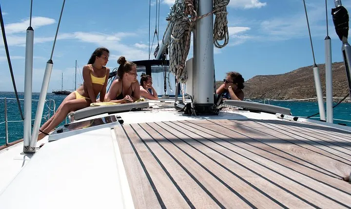 Rhenia island - Small group Sailing adventure (up to 8 guests)