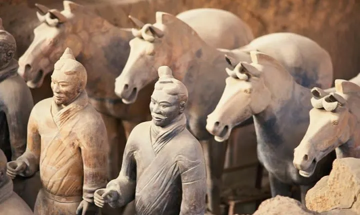 Xi'an in One Day from Xiamen by Air: Terracotta Warriors, City Wall and More