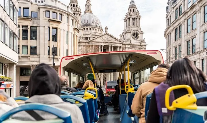 London Hop on Hop Off 1 Day Tour with St Paul's Cathedral Ticket