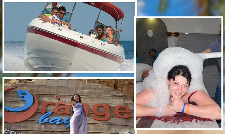 Private Speedboat to Orange Island With Turkish Bath - Hurghada