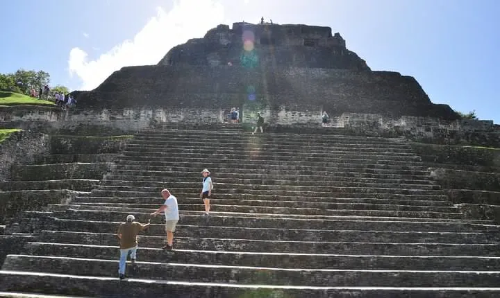 Xunantunich Mayan Ruins Tour and Cave Tubing at Jaguar Paw