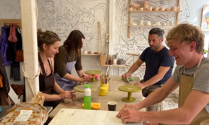 Ceramic and Pottery creative Workshop with two local artists