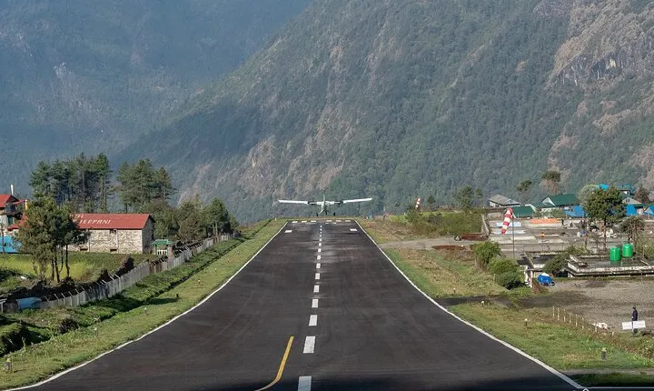 Lukla to Kathmandu Helicopter Return Journey