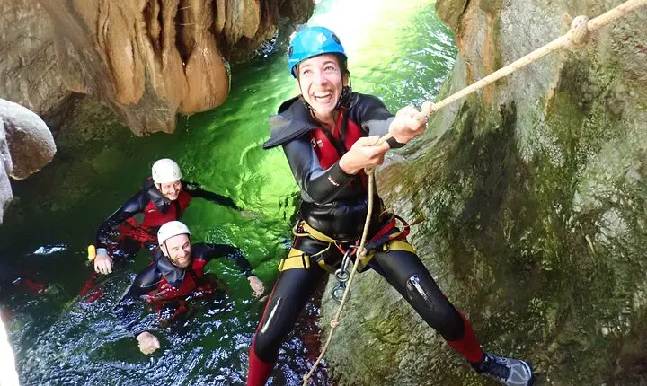 From Marbella: Canyoning Tour in Guadalmina Canyon