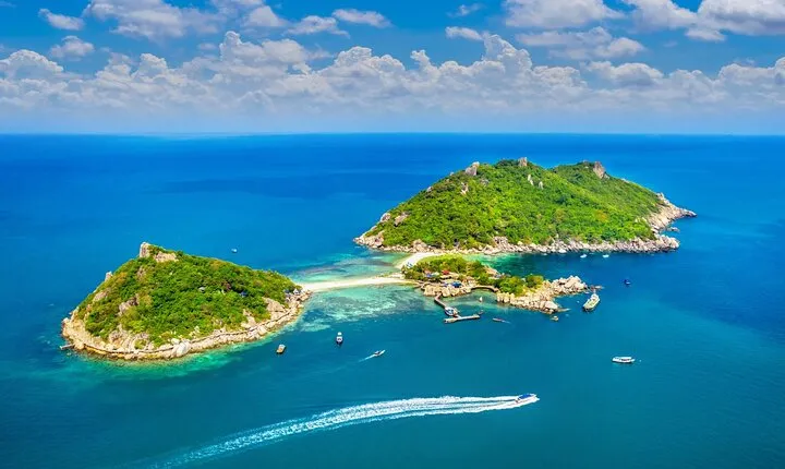 From Samui: Ko Tao and Koh Nang Yuan Speedboat Day Trip