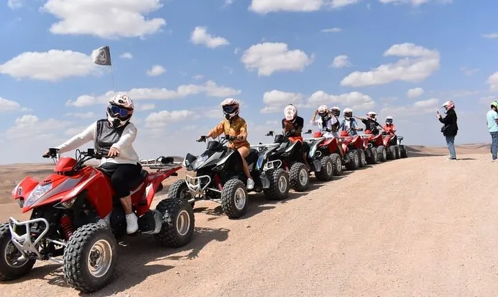 Agafay desert quad bike adventure