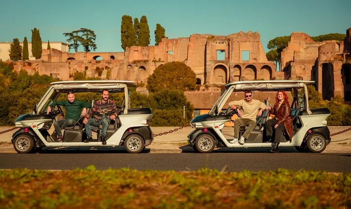 Best of Rome by golf cart - private tour larger groups