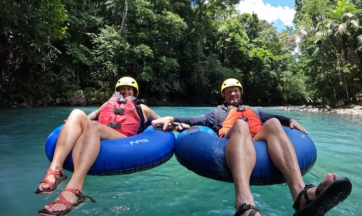 Full Day Hiking and Tubing Tour in Rio Celeste
