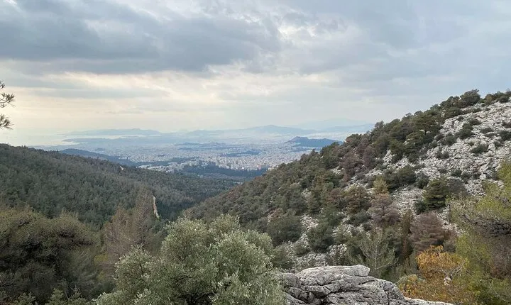 1 Day Hymettus Athens Private Hiking Tour with Hotel Pickup