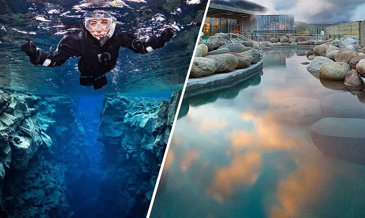 Silfra: Hot and Cold Snorkeling and Spa Tour - Self Drive
